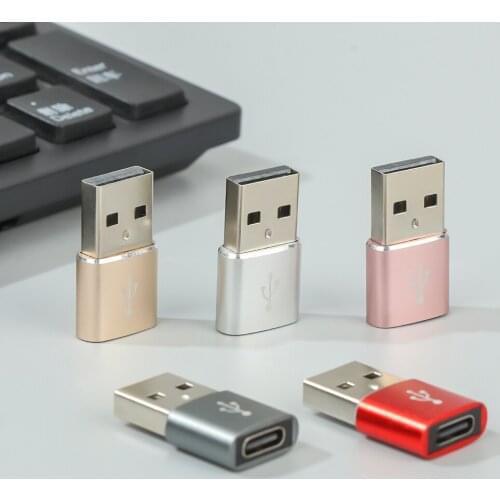 Mini Type C to USB 3.0 Fast Charger Cable Connector Adapter For iPhone 12 11 Pro Max Mobile Phone Charger PD Plug Cable Adapter