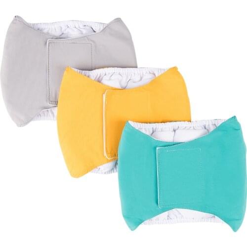 Reusable Washable Dog Shorts Doggie Diaper Durable Comfortable Stylish Dog Pants Wraps for Male Dogs 5 Size