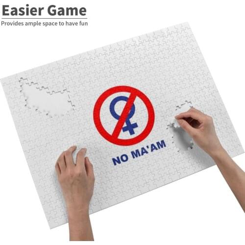 No Ma'Am Club Halloween Costume Jigsaw Puzzle ChildrenS Educational Toys Gift Adult Hobby Game Toy No Maam Halloween Costume