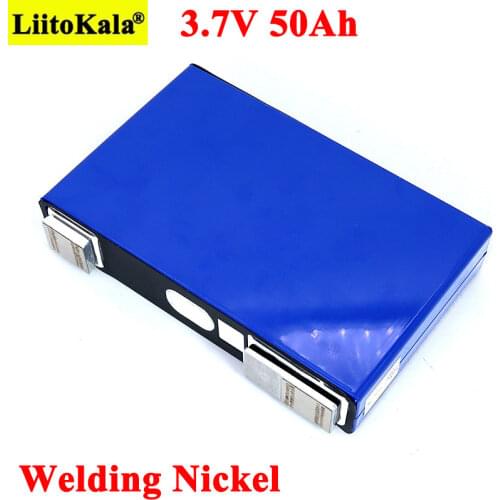 New 3.7V 50Ah battery Ternary lithium 50000mAh for 3s 12V 24V 10s 36V 13s 48V Electric bicycle batteries modification Nickel