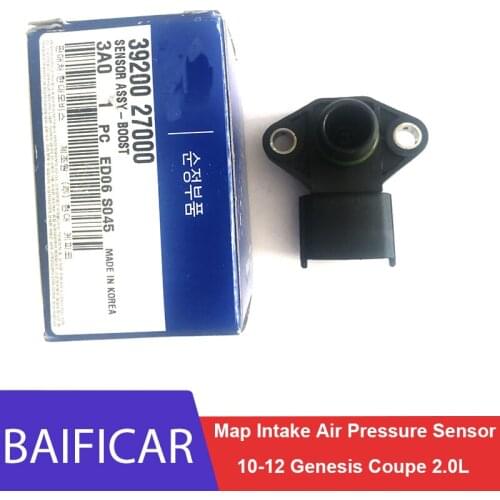 Baificar Brand New Genuine Map Intake Air Pressure Sensor 3920027000 For Hyundai Genesis Coupe 2.0L Turbo Boost Sensor