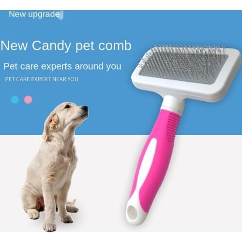 New Style Pet Hair Removal Comb Stainless Steel Anti-hair Loss Pet Grooming Supplies Fashionable and Convenient Pet Care Comb
