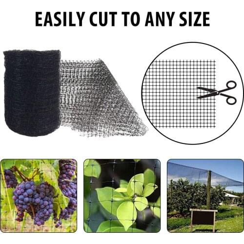 Garden Protective Net Bird And Pests Control Trap Nylon Orchard Garden Fog Net Reusable Plant Netting For Seedlings