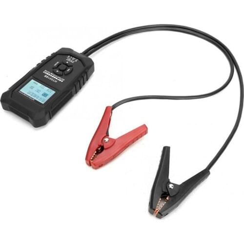 Automotive Car Battery System Tester Digital LCD Vehicle Battery Capacity Charging Voltage Analyzer 6V/12V/24V Battery Checker