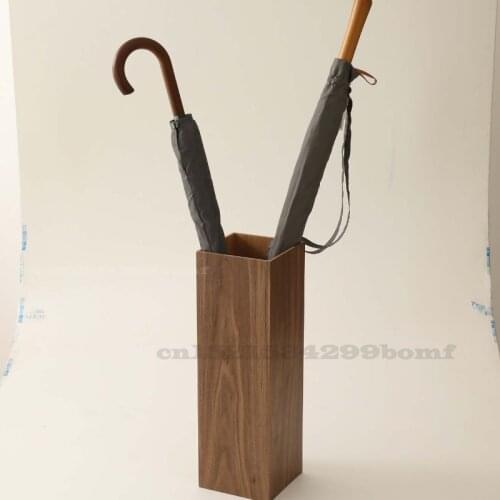 Japanese Style Vintage Wooden Umbrella Frame Household Living Room Umbrella Barrel Creative Hotel Umbrella Storage Rack