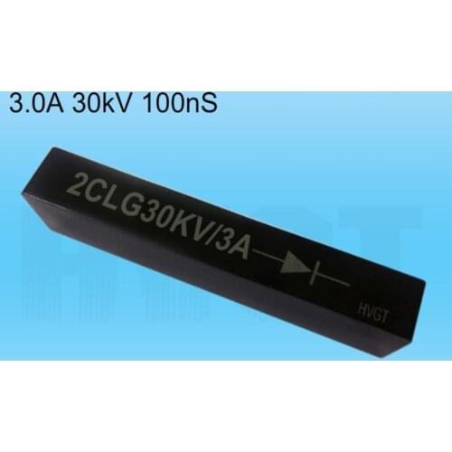 High frequency high voltage rectifier 2CLG30KV 3A 200*40*22MM high voltage power supply 100ns voltage multiplier circuit-4p
