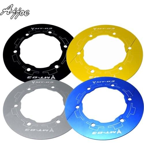 For Yamaha MT-03 MT03 2006-2012 Motorcycle Rear Sprocket Cover Wheel Transmission Gear Ornament
