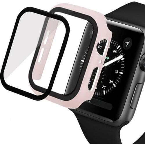 PC Screen Protector Full Protective Film For Apple Watch Screen Protector For 40mm Iwatch 5 4 3 2 1 6 SE Not Tempered Glass
