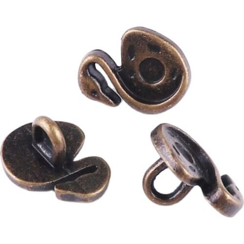 20 pcs Fashion Unique Swan Shape Color Decoration Buttons For For DIY Clothing Jean Craft Accessories Clothing Sewing Tool