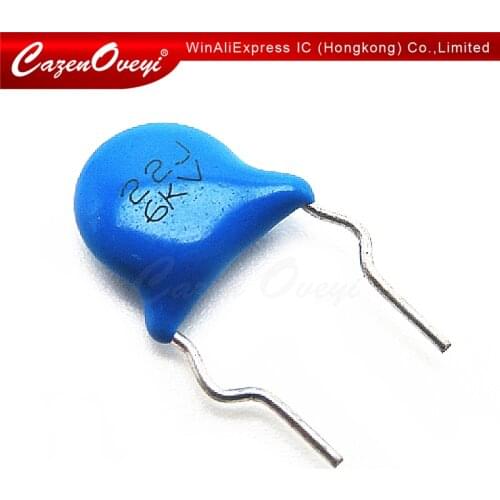 1pcs/lot High-voltage ceramic capacitors 6KV 6000V 22P 22J In Stock