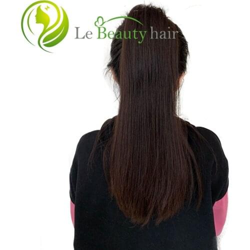 Накладные хвосты из натуральных волос LE BEAUTY HAIR China At AliExpress