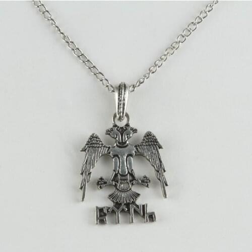 Parents Eagle Metal Necklace