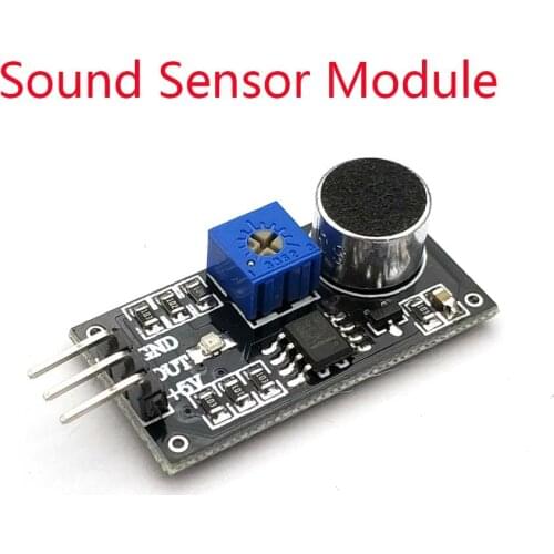Sound Sensor Module 3 pin Voice Sound Detection Sensor Amplifier LM393 Electret Electronics DIY Microphone Kit