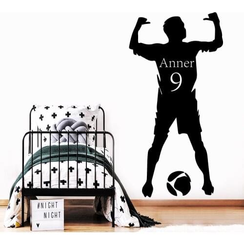 Personalized custom name Wall Sticker for boys kids room Decoration Accessories decals Living Room Stickers Mural wallpaper
