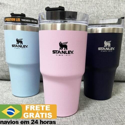 Stanley Double Wall Classic Series Stainless Steel Vacuum Beer Mug Vacuum Coffee Juice Adventure Stacking Beer Cup