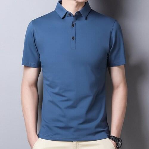High Quality Summer Fashion Polo Shirt Men Cotton Slim Fit Mens Polo Shirts for Men Tops Luxury Designer Clothes Polos Hombre