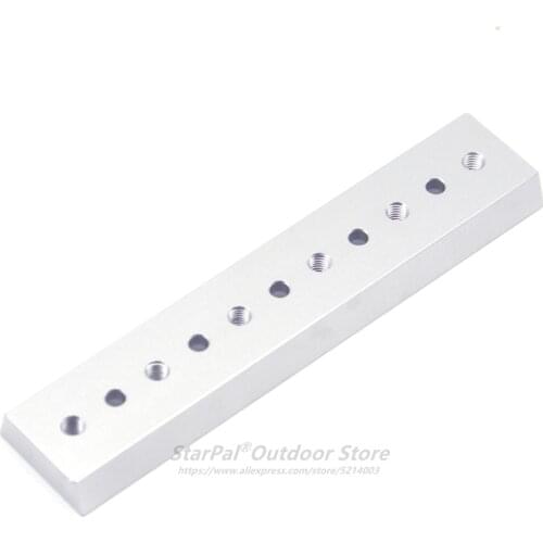 Silver - VIXEN STYLE DOVETAIL 210mm 21cm 75degree