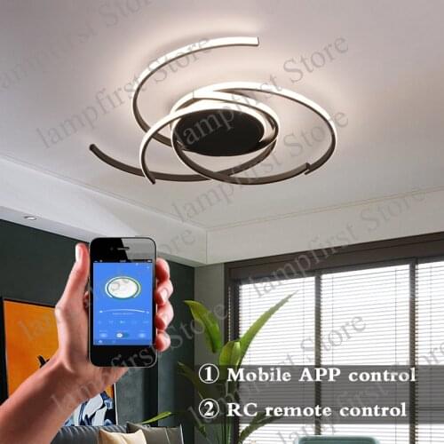 Large Bedroom Ceiling Lamps Room Lights Lighting Fixture Led Ceiling Light For Living Room kitchen 110-220V RC
