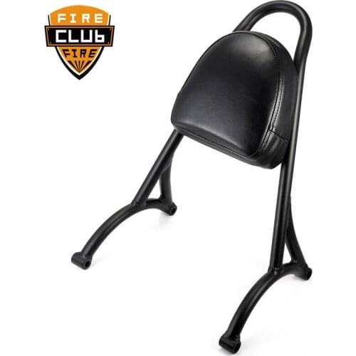 Sissy Bar Passenger Backrest Motorcycle Back Rest for Harley Sportster XL 883 1200 04-16