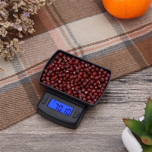 0.1-0.01g LCD Precision Scale Gram Electronic Jewelry Scales Balance Kitchen Scale For Tea Baking Electronic Scale Portable