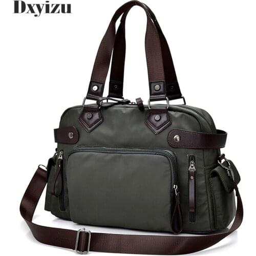 Unisex Multi-pockets Shoulder Crossbody Bag Portable Outdoor Travel Handbags Multi-functions Large Capacity Tote Bag