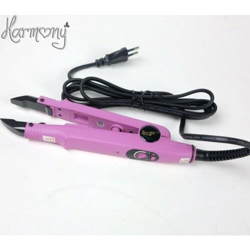 2 pcs Loof Hair Extension Iron Keratin Bonding Tools Heat Connector Wand used for U tip hair