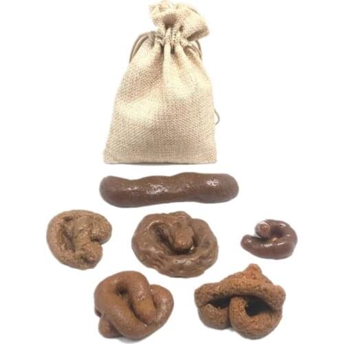 Y55B Fake Poop Pranks Toys Gag Gift Mischief Novelty Toys for Joke April Fool’s Day