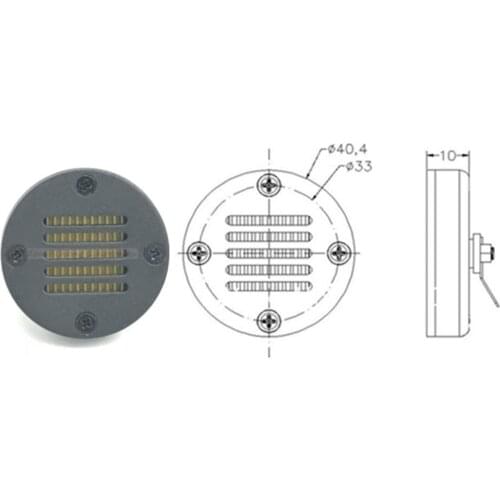 1 pcs audio AMT air motion transformer Ribbon Tweeters speaker 8 Ohm 30W free ship