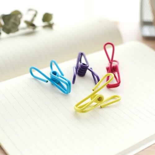 10pcs Stainless Steel Clothes Peg Towel Socks Pants Clothes Underwear Clips Small Metal Clips For Hanger Clothes Organizer Home