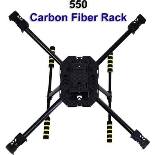 Aerial Camera Carbon Fiber S550 Rack 550x330mm Size FPV Aerial Four-Axis Drone Multi-Rotor Trainer Rack Carbon Fiber Rack