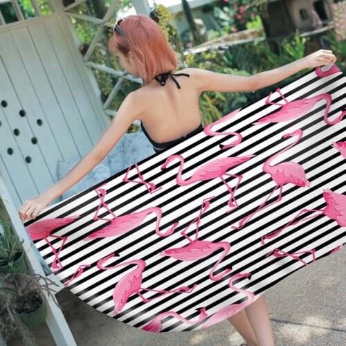 Free shipping Gift Tropical Leaves Flamingo Pineapple Striped Adult Kids Rectangular Yoga Yogi Spa Swim Bath Beach Towel Blanket