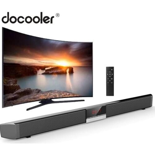 SR100 Plus Bluetooth Soundbar Home TV Speaker Wireless Subwoofer Remote Control Stereo Surround Sound Speakers for Home Theater