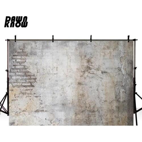 DAWNKNOW Concrete Wall Photography Background For Wedding Photo Shoot Backdrops For Children Photo Studio Customize G559