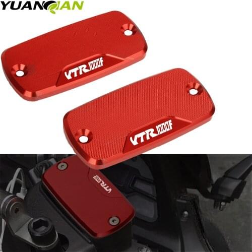 For HONDA VTR1000F VTR 1000F 1997-2007 Front Brake Clutch Cylinder Fluid Reservoir Cover Cap Motorcycle Accessories VTR1000 F