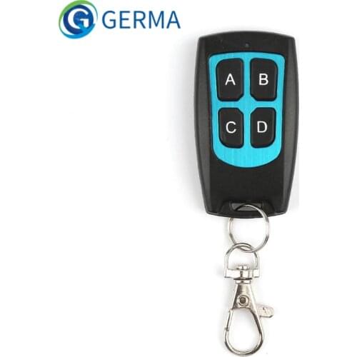 GERMA Remote Control Duplicate 433MHZ 4 Channel Command Garage Door Opener Duplicator Clone Cloning Code Key Copy Code Remote