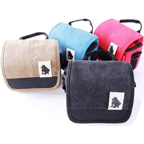 Canvas Camera Shoulder Bag Case For Nikon COOLPIX P7800 P7700 P340 P330 P600 P530 P520 S9700 L830 L820 L810 L330 L120 J3 J4 J5