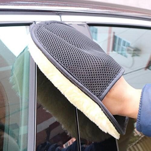 2020 hot superfine wool car wash gloves for Mazda 2 5 8 Mazda 3 Axela Mazda 6 Atenza CX-3 CX-4 CX-5 CX5 CX-7