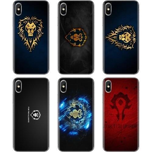 Warcraft Lion World of Warcraft WOW For Xiaomi Mi 5X 6X Mix 1 2 2S 3 Mi5 Mi5S Mi6 Mi3 Mi4 poco X3 nfc F2 Pro M3 Soft Skin Cover