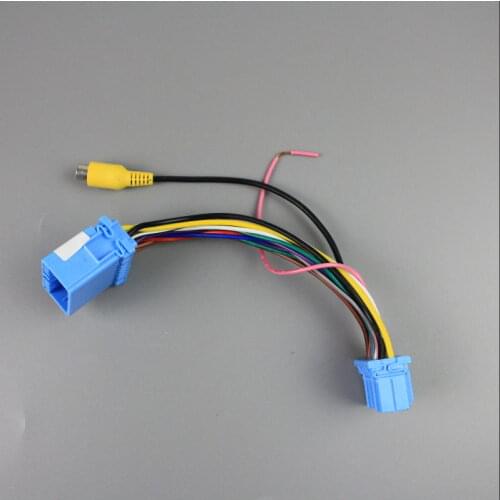 Original Video Input Switch For Suzuki SX4 Hatchback RCA Adapter Connector Convertor Wire Cable Rear View Camera