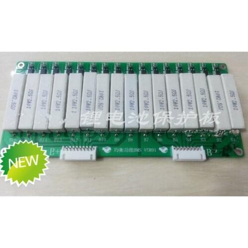 1pcs 6s 7s 10s 14s Lithium Battery Equalization Board 3s To 16S 60V 1A 1000ma BMS 16S 48V 1500mA Balance Current Only Balancer