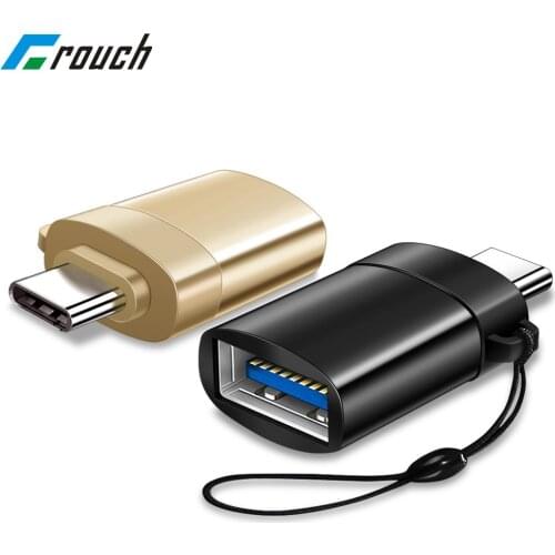 Crouch USB 3.0 Type-c USB C Adapter OTG Cable Type c to Fast Charge Data Converter For Samsung Xiaomi mi8 Oneplus Huawei macbook
