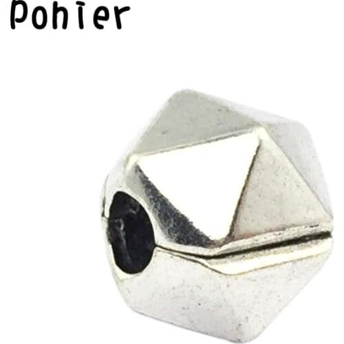 Four Dimensional Space Clip Charm European Beads Fit Charms Bracelets&Bangles Necklace DIY Fashion Jewelry