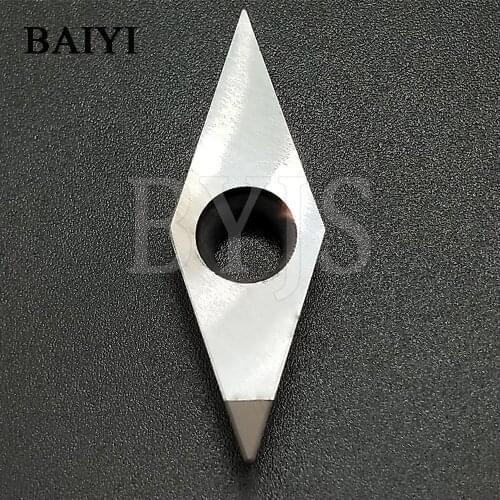 2pcs VCGT160404 CBN VCGT160408 CBN Turning plates CBN CNC Diamond inserts lathe blade for SVJCR holder