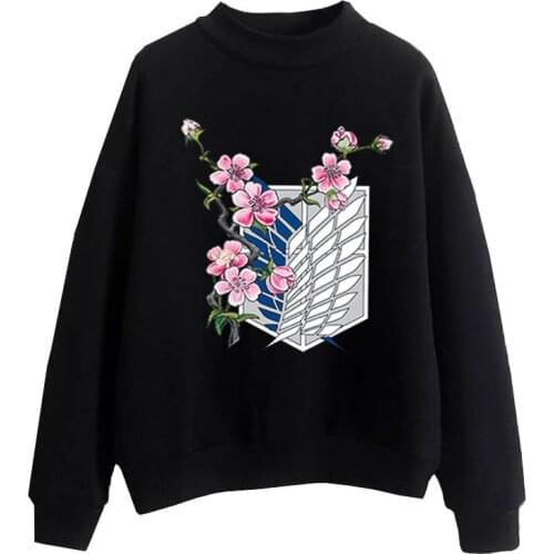 Japan Anime Hoodie Attack on Titan Sweatshirt Man/Women Long Sleeve Harajuku Sweatshirt Ladies Unisex Sport Hoody Fall Tops 2021