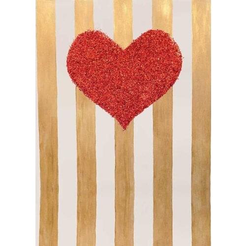 LIFE MAGIC BOX Vinyl Backdrops For Photography Red Heart Backgrounds