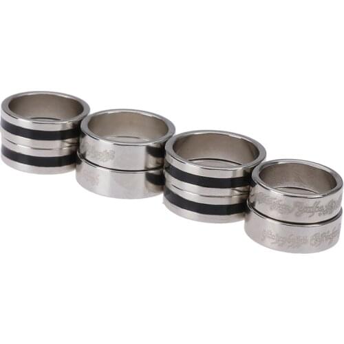 18/19/20/21mm Size Magic Ring Props Tools Black Circle Pk Ring Magic Tricks Strong Magnetic Magnet Ring Coin Finger Decoration