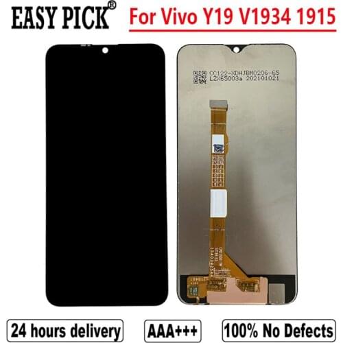 For Vivo Y19 2019 1915 V1934 LCD Display Touch Screen Digitizer Assembly For Vivo Y5s U3 2019 V1934A V1941A LCD