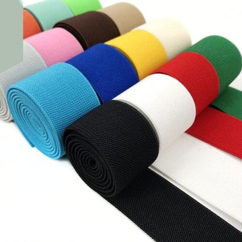 Clothing Handmade DIY 3.8cm Double-Sided Thickened Twill Loose Tight Belt Elastic Flat Waistband Bandage Accessory