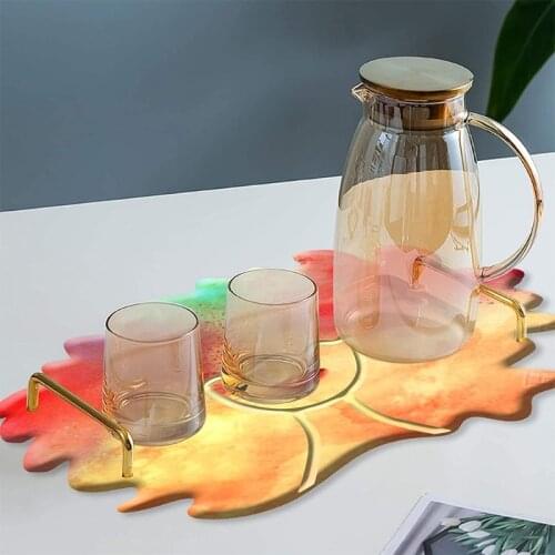 3 Pcs Afro Female Beauty HeadKeychain Epoxy Resin Mold Rolling Tray Serving Board Coaster Silicone Mould DIY Crafts Tool