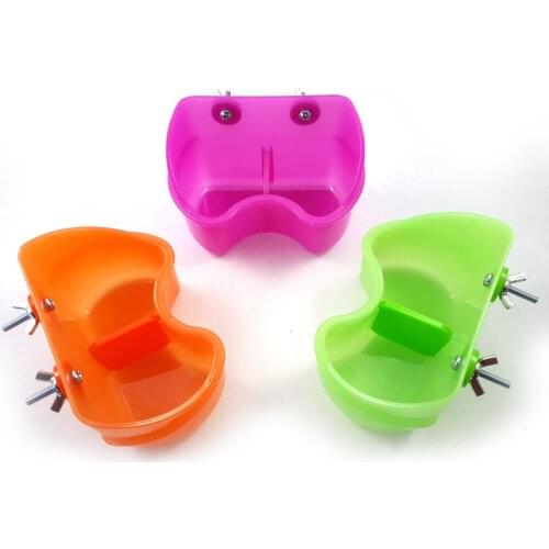 Fragmented Deluxe Parrot Cup Parrot Dividing Box Fixed Bird Dividing Boxes Bird Toy Dragon Cat Dividing Boxes